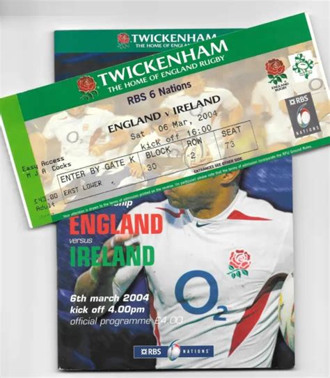 england v ireland rugby tickets twickenham